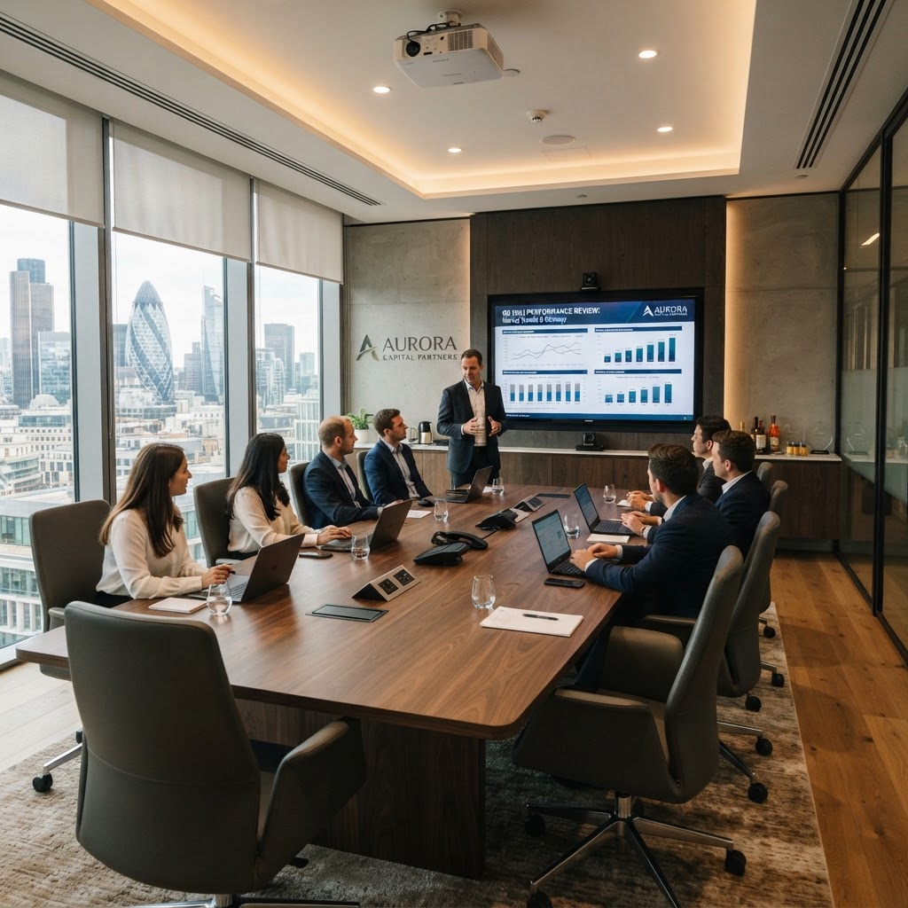Corporate meeting room
